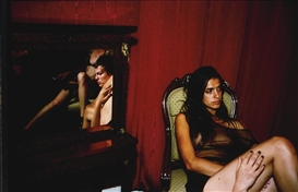 Nan Goldin, Joana with Valerie and Reine in the Mirror, L'Hôtel des Beaux Arts, Paris