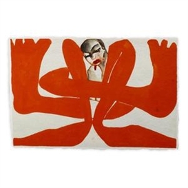 Francesco Clemente, Untitled (Self Portrait)