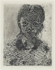 Paul Cézanne, Tête de Jeune Fille