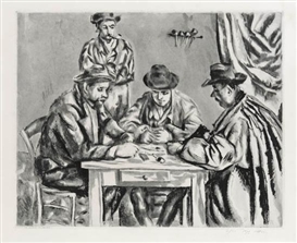 Paul Cézanne, Les Joueur des Cartes