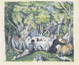 Paul Cézanne, Déjeuner sur l'Herbe
