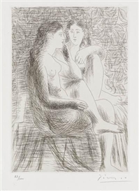 Pablo Picasso, Deux Nus Assis