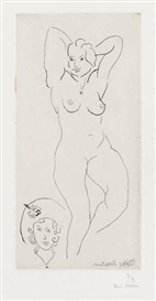 Henri Matisse, Nu, Époque du "Chapeau Jaune."