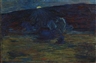 Giovanni Segantini, Tramonto, um 1885-86