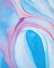 Georgia O'Keeffe, Four Works: Three Copies of The Metropolitan Museum of Art, Georgia O'Keeffe, November 19, 1988 - February 5, 1989; Columbus Museum of Art, Ohio, Georgia O'Keeffe, Canna Lily, Museum Reflections, 1919