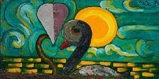 Henry Heerup, Bird, heart and sun