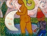 Henry Heerup, Woman, moon and pixie