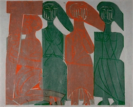 Hap Grieshaber, The women