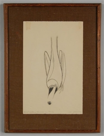 Morris Graves, Bird Calling Down A Hole