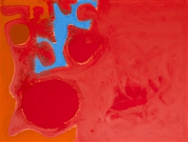 Patrick Heron, Ceruleum Fragment in Reds
