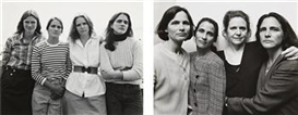 Nicholas Nixon, Heather Brown, Mimi Brown, Bebe Brown Nixon, Laurie Brown Tranchin, Marblehead, Mass; The Brown Sisters, Wellesley Hills, Mass