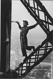 Marc Riboud, The Painter of the Eiffel Tower, Paris, 1953