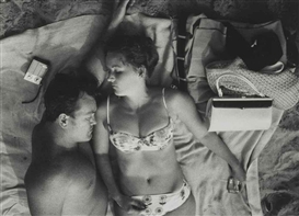 Ray Metzker, 69-IM 21, Sand Creatures, c. 1976