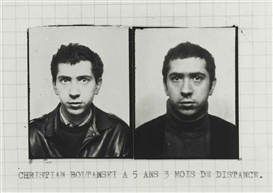 Christian Boltanski, 5 ans, 3 mois de distance, c. 1968