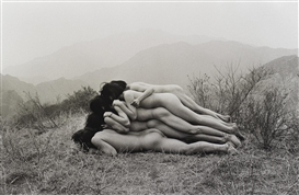 Zhang Huan, To Add One Meter to an Anonymous Mountain