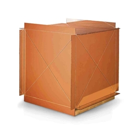 Michelangelo Pistoletto, Metrocubo d'infinito (Cubic Meter of Infinity)