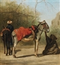 Charles-Théodore Frère, ETUDES D'ÂNES AU CAIRE