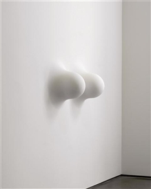 Martin Creed, 2 Works: Work No. 264 (Two protrusions from a wall)