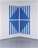 Daniel Buren, PVC bleu pour un angle