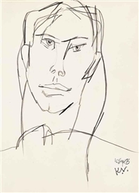 Keith Vaughan, Head of a Youth