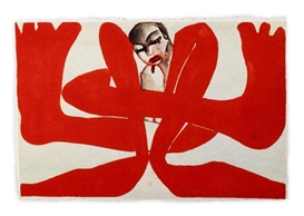 Francesco Clemente, Untitled (Self Portrait)