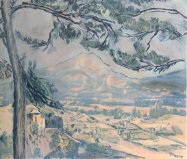 Paul Cézanne, La Montagne Sainte-Victoire