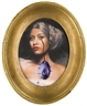 Francesco Vezzoli, Rococo Portrait of Nicki Minaj as Jeanne Bécu Comtesse Du Barry Crying the Eye of Virginia Oldoini Contessa Di Castiglione