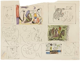 Ilya Bolotowsky, Untitled, Studies