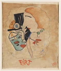 Raoul Hausmann, Flirt