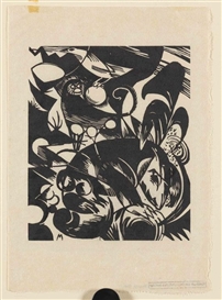 Franz Marc, Schöpfungsgeschichte I