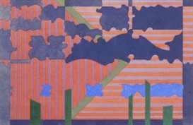 Tom Phillips, Untitled abstract composition