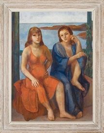 Bernard Karfiol, Two Women, Ogunquit