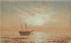 William Trost Richards, Sunrise on the Coast