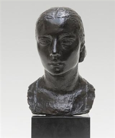 Charles Despiau, Head of a Young Girl - Tête de Jeune Fille (Mlle. E.F.)