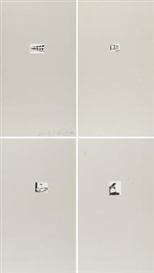 Luc Tuymans, 4 works: Recherches