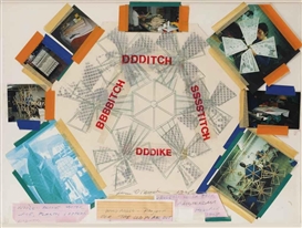 Dennis A. Oppenheim, STUDY FOR WIND MILLS PROJECT