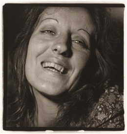 Diane Arbus, Germaine Greer, Feminist in Her Hotel Room, N.Y.C.