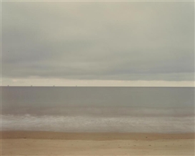 Richard Misrach, Untitled, Santa Barbara (Oil derricks with sand)