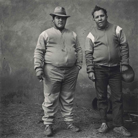 Roger Ballen, Johan and Bertie, brothers, Western Transvaal, 1987