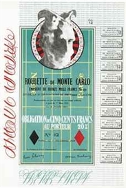 Marcel Duchamp, Monte Carlo Bond (Schwarz 406b)