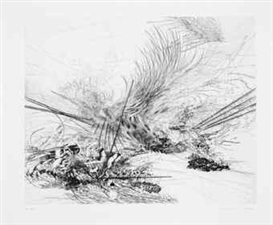 Julie Mehretu, Untitled (Edition Parkett 76)