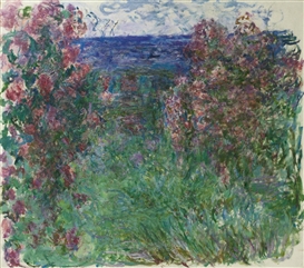 Claude Monet, LA MAISON DANS LES ROSES