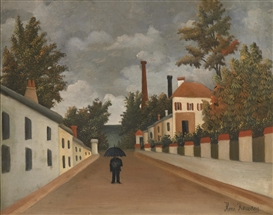 Henri Rousseau, VUE DES ENVIRONS DE PARIS