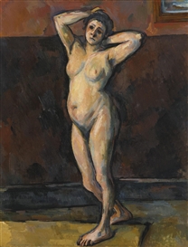Paul Cézanne, FEMME NUE DEBOUT