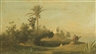 Charles-Théodore Frère, Two Works: L'Oasis; Caravane traversant un desert