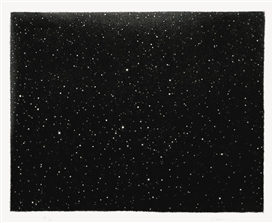 Vija Celmins, NIGHT SKY, UNTITLED #17