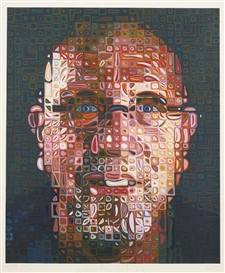 Chuck Close, SELF-PORTRAIT