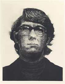 Chuck Close, KEITH / MEZZOTINT (BUTLER INSTITUTE 3)