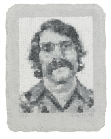 Chuck Close, ROBERT/MANIPULATED (B. I. 30)