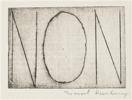 Marcel Duchamp, PORTFOLIO OF 1 WORK: PREMIÈRE LUMIÈRE (S. 570)